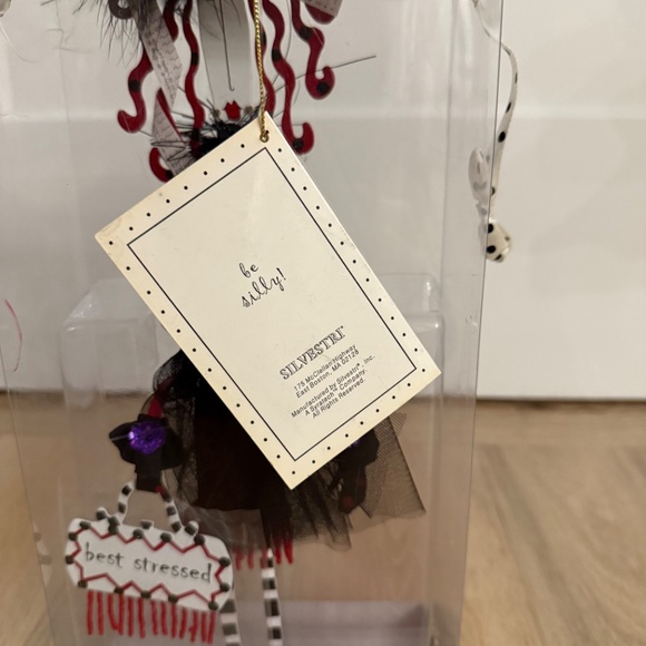 WOMEN'S GIFT-DOLLY MAMA "BEST STRESSED" FUN METAL DOLL-NEW IN BOX-UNIQUE GIFT! - Picture 8 of 9